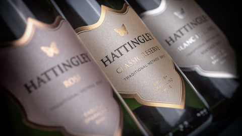 Hattingley Valley Wines, Our Core Range of English Sparkling Wines, Classic Reserve Cuvée, Sparkling Rosé Brut, Blanc de Blancs, Free Shipping over £70, free delivery