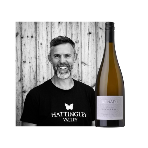 Image of Chris and his favourite chardonnay