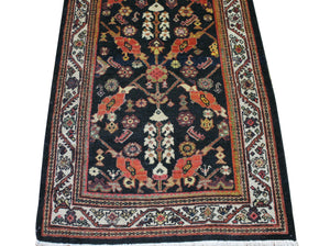 3x13 Antique Mahal Persian Oriental Runner Rug