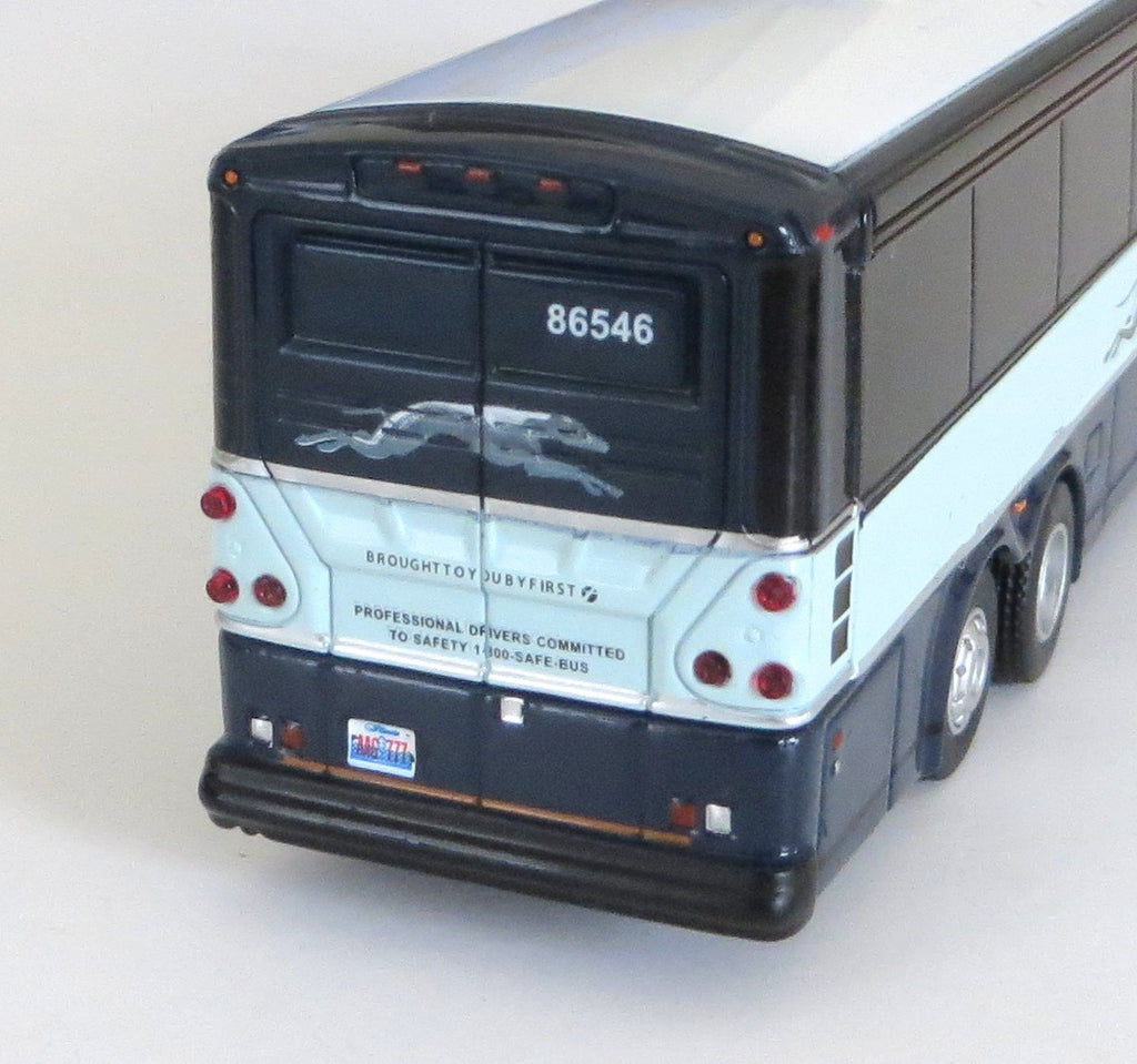 greyhound bus toy model