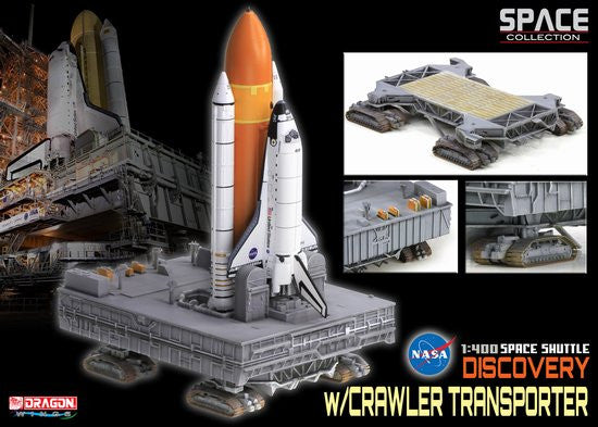 Dragon Space 1/400 Space Shuttle "Discovery" w/Crawler