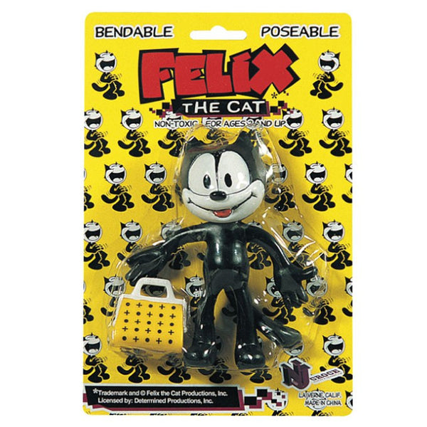 Felix The Cat Bendable poseable figure toy – Acapsule Toys and Gifts