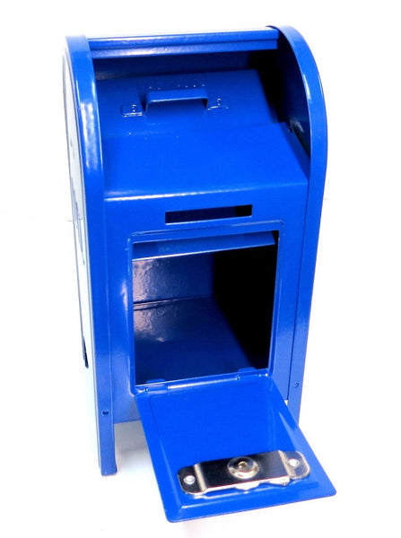 blue mailbox