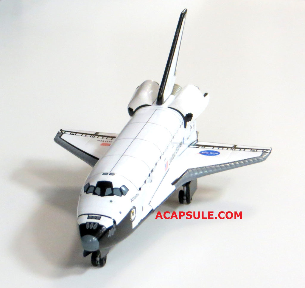 NASA Space Shuttle Atlantis 1/300 Diecast Model with Stand – Acapsule ...