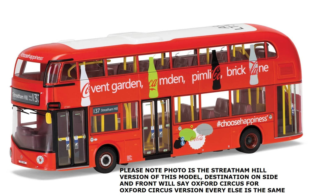 diecast double decker bus