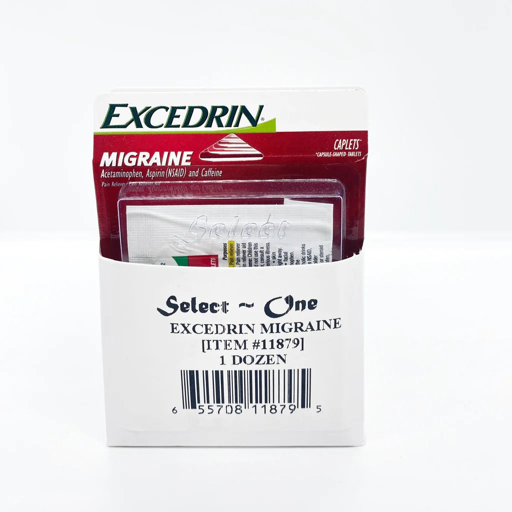 Excedrin Migraine 2-pack 25ct Dispenser Box - CB Distributors, Inc.