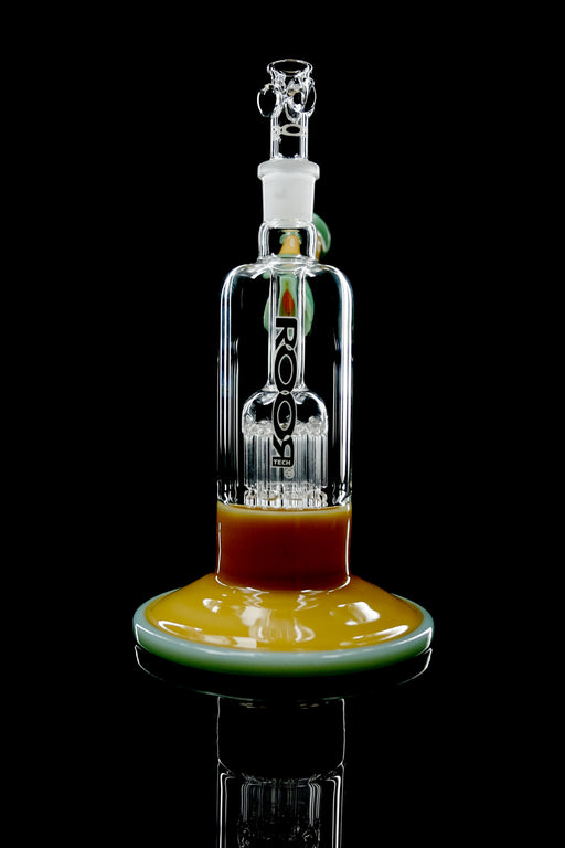 Colored Fixed 10-Arm Percolator Bong by RooR Tech Glass - Aqua Lab  Technologies