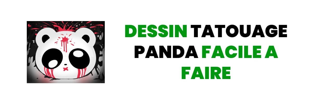 Easy To Do Panda Tattoo Drawing Complete Guide Univers De Panda