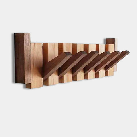 Contemporary Solid Wood Hooks - Minimalist Design - Functional Aesthetics -  ApolloBox