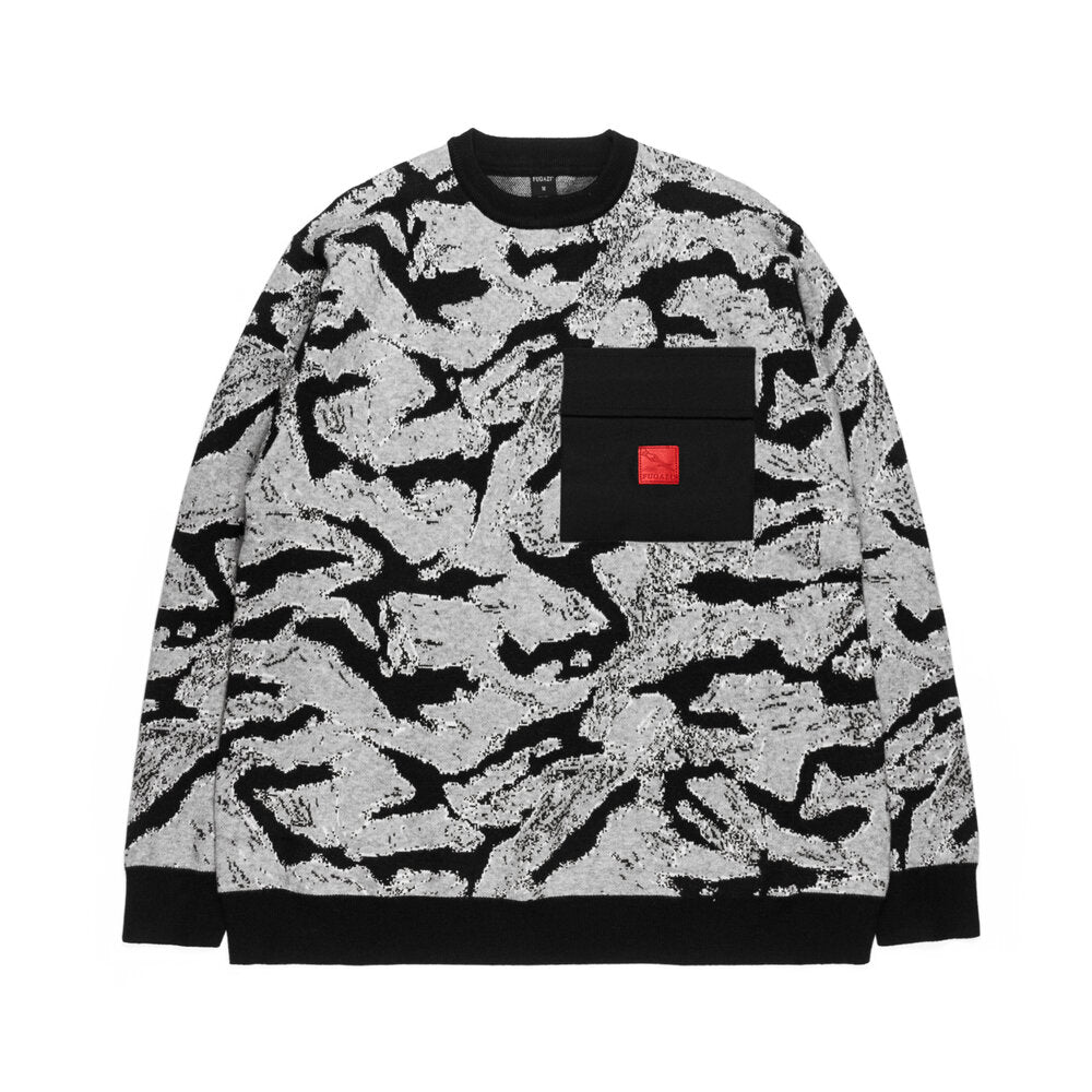 Static Camo Knit Sweater FUGAZI®