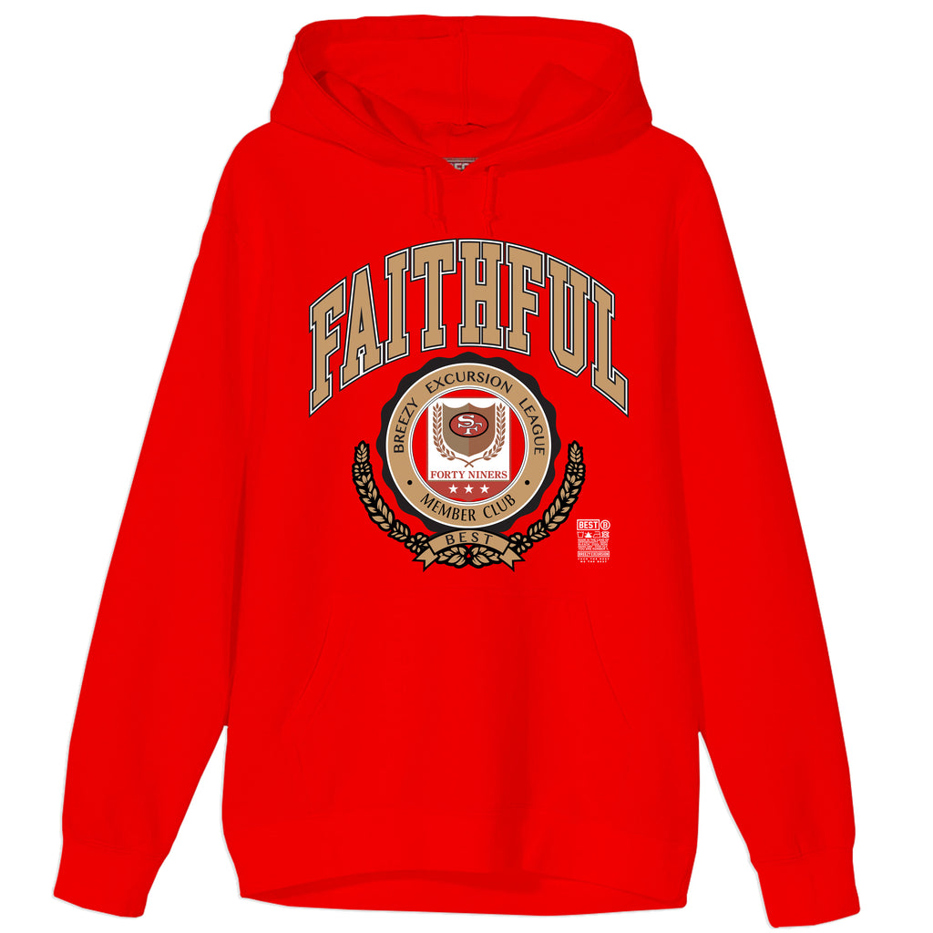 Faithful Niner Gang Tee Bang Bang Niner Gang San Francisco Unisex  Sweatshirt Hooded - Teeruto