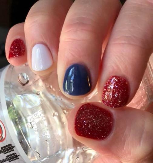 Revel Nail Dip Powder 4th of july