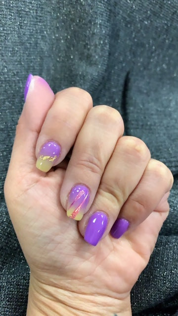 Mardi Gras mani with D302 Xena