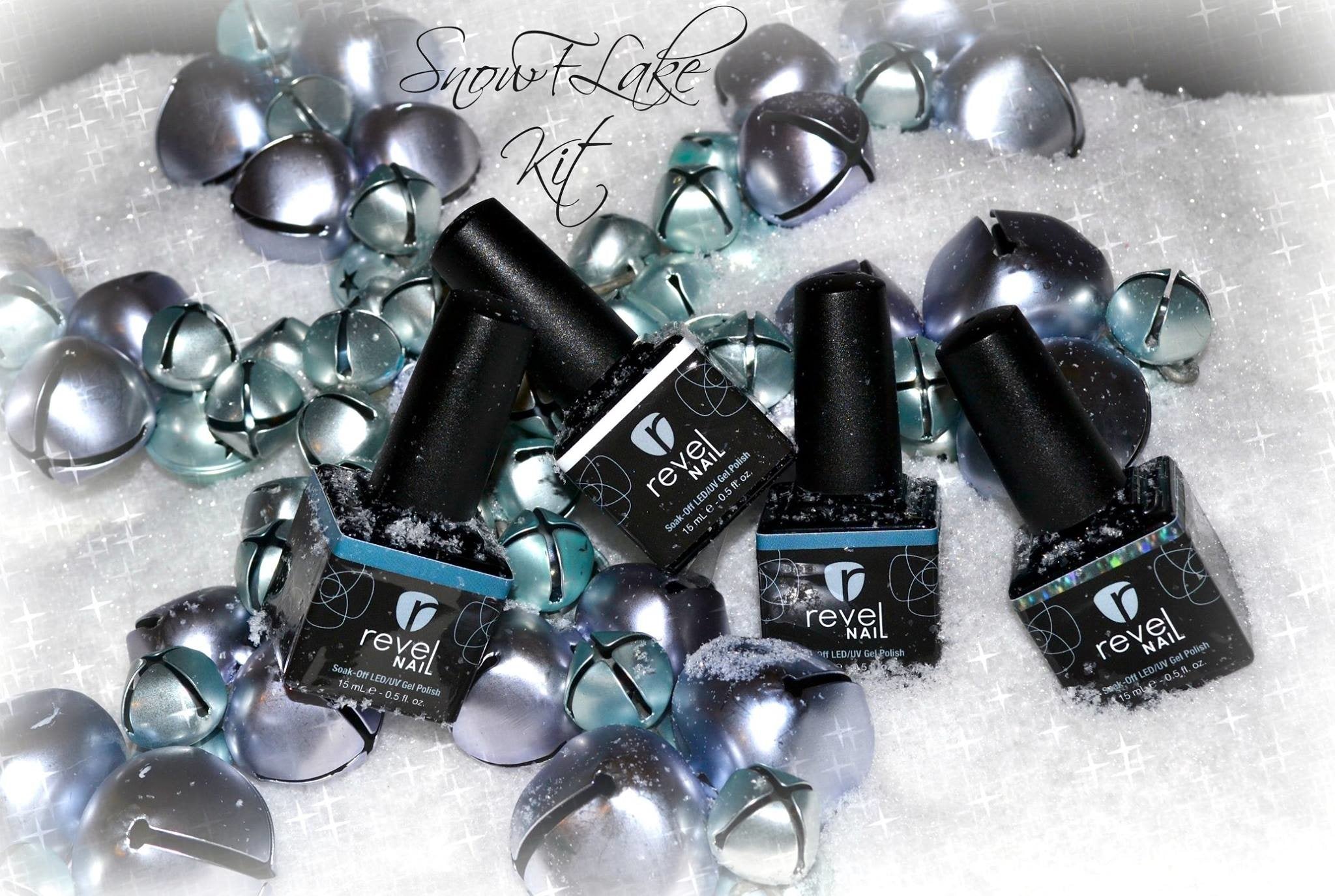 Revel Nail DIp Powder Gel Snowflake Kit