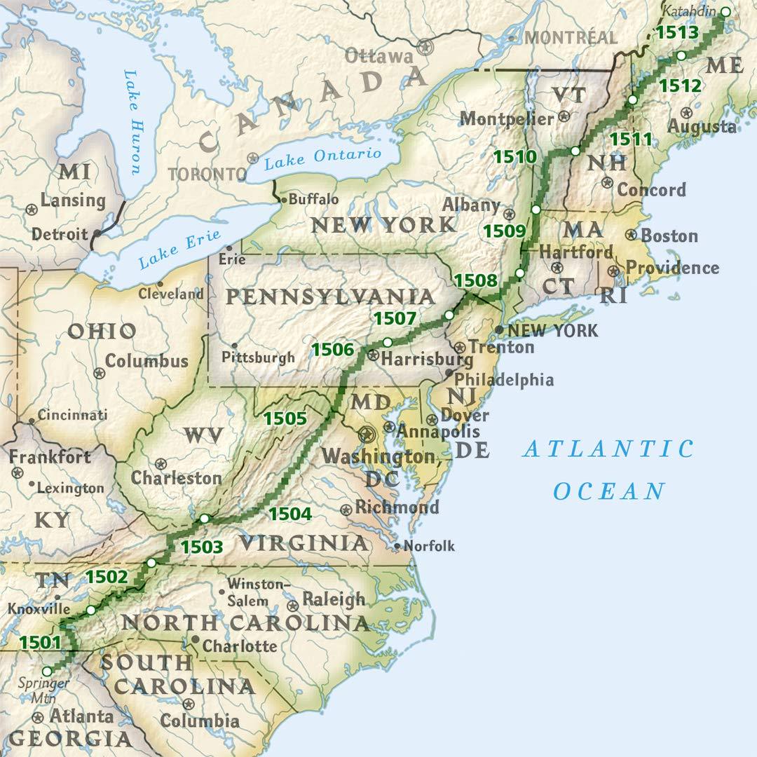 appalachians map