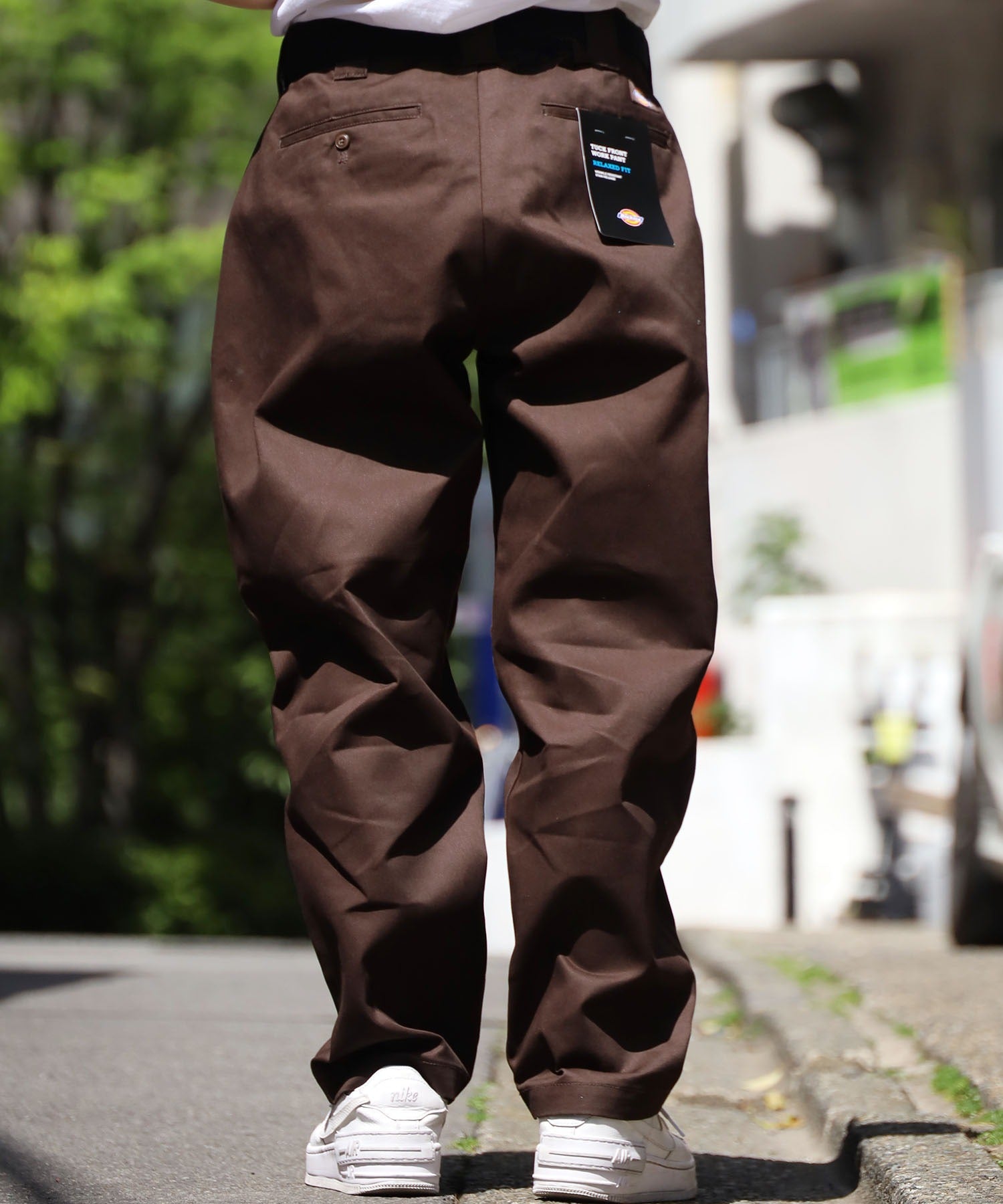 Spick & Span ダブルクロスツータックパンツ+inforsante.fr