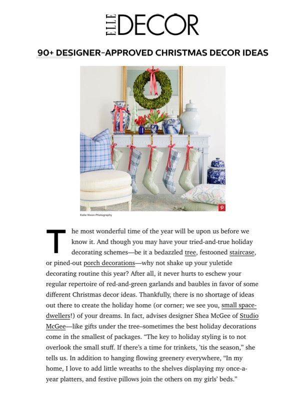 90+ DESIGNER-APPROVED CHRISTMAS DECOR IDEAS