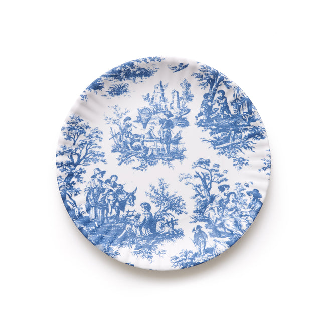 Mixed Floral Melamine Plate Set II