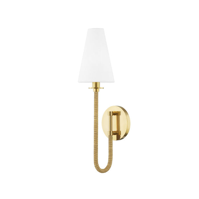 Everton Sconce in Aged Brass