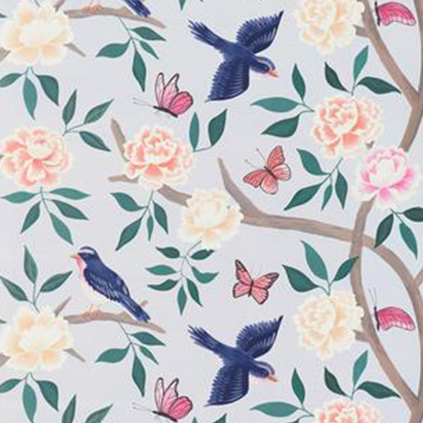 Featured image of post Deep Blue Chinoiserie Wallpaper / Velvet, denim, linen fabric, cotton fabric at wholesale prices.