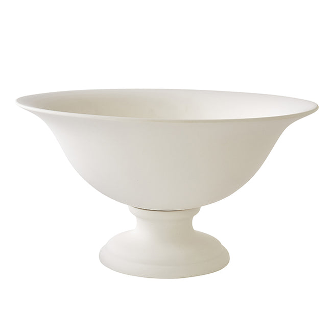 Large Weekend Porcelain Bowl in White