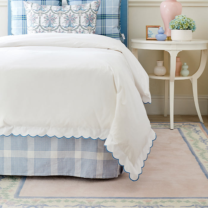 Petite Plaid Bed Skirt