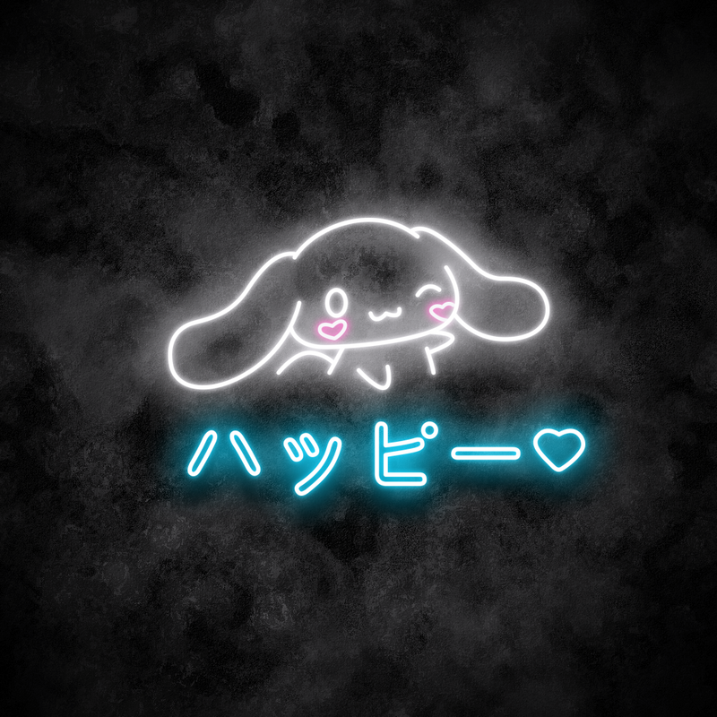 cinnamoroll neon light