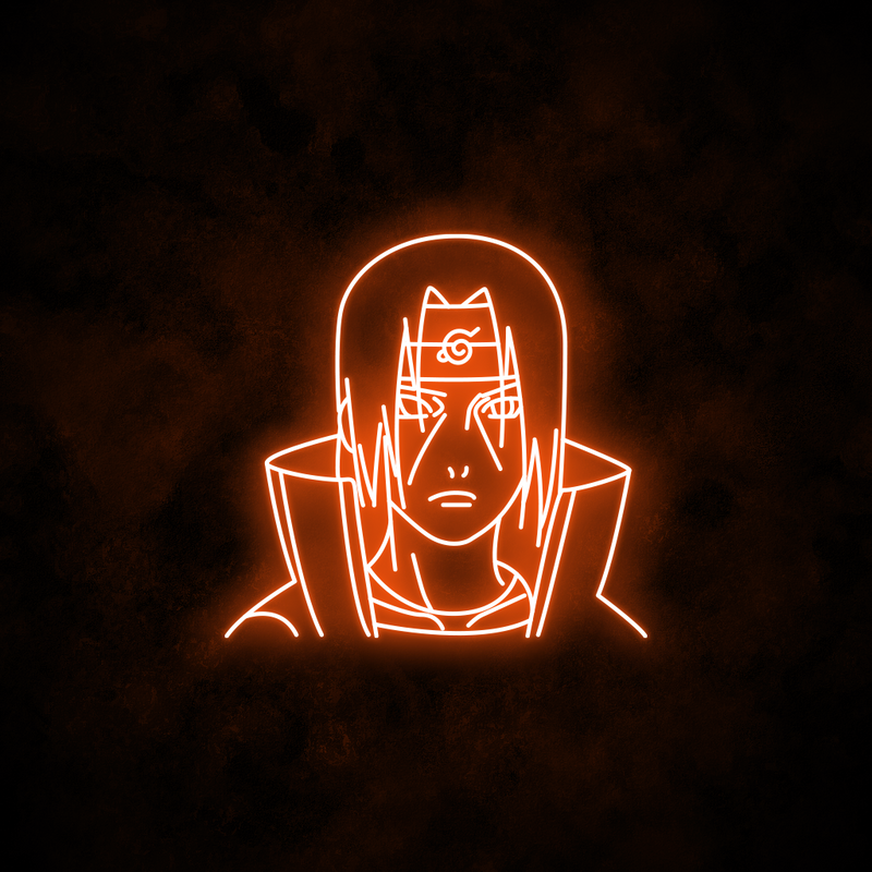 itachi neon light wall