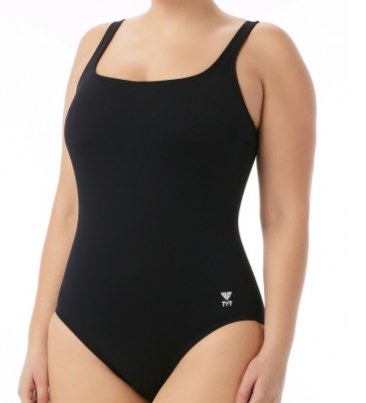 TYR Women's Long Torso Side Splice Panel One Piece – Kazwear Swimwear