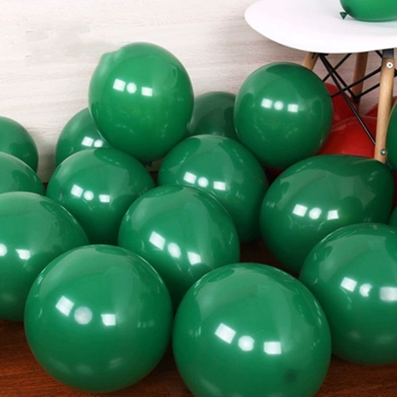 Dark Green Balloon 30 Pieces/lot 5/10/12 inches - Original Balloons product image