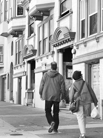 People walking in San Francisco
