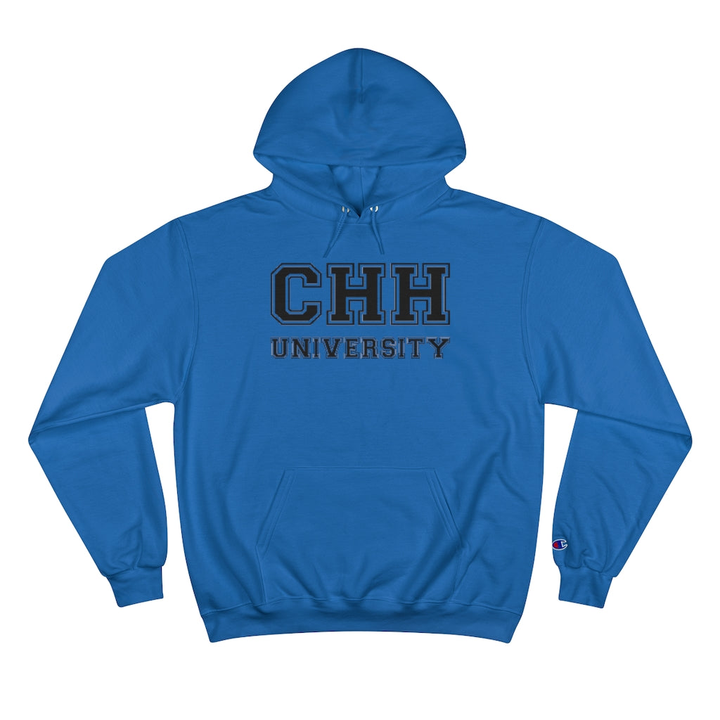 CHH UNIVERSITY Champion Pullover Hoodie (Black Logo) – CHH University