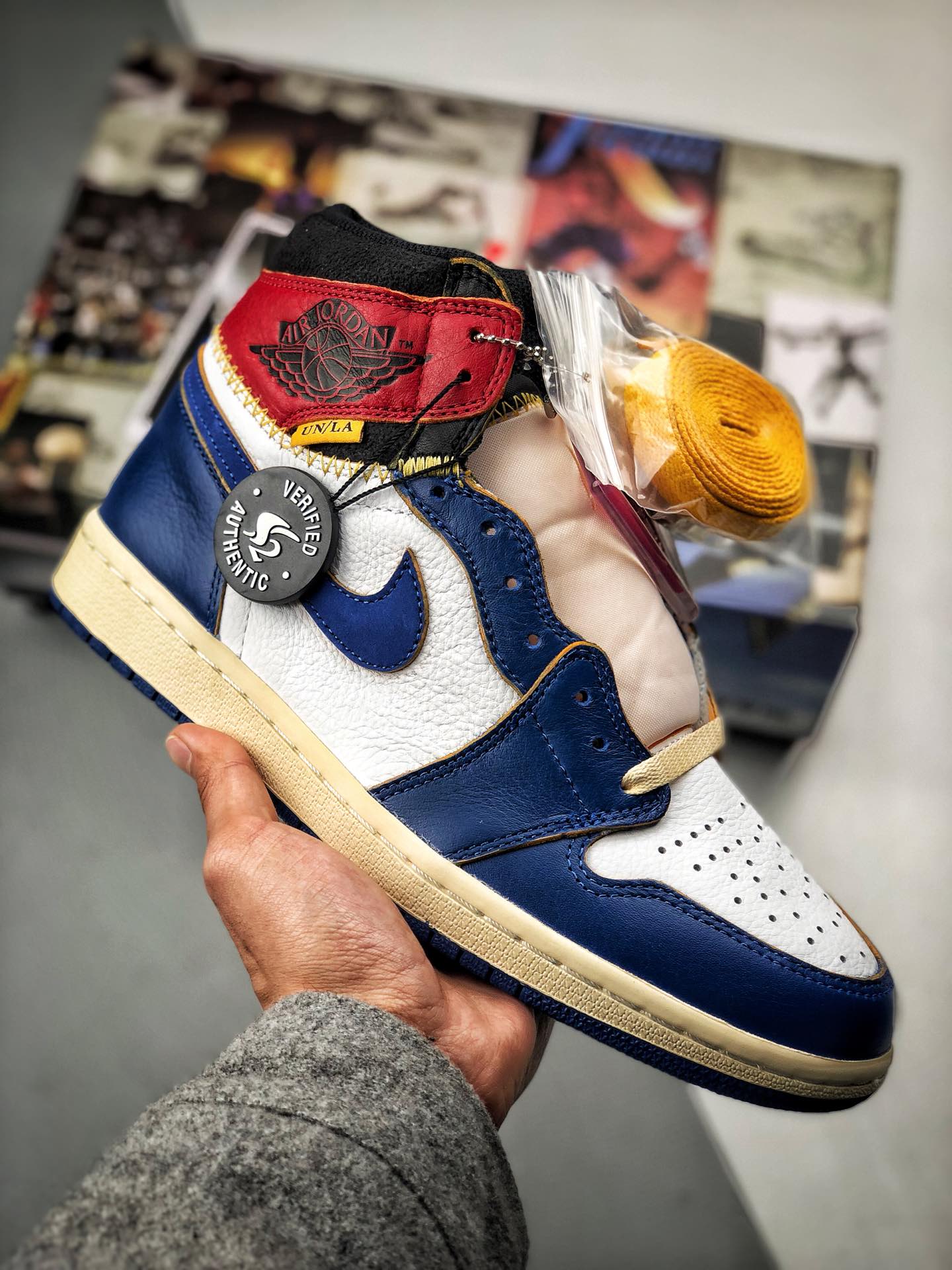 union jordan 1 blue toe