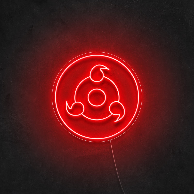 sharingan neon sign