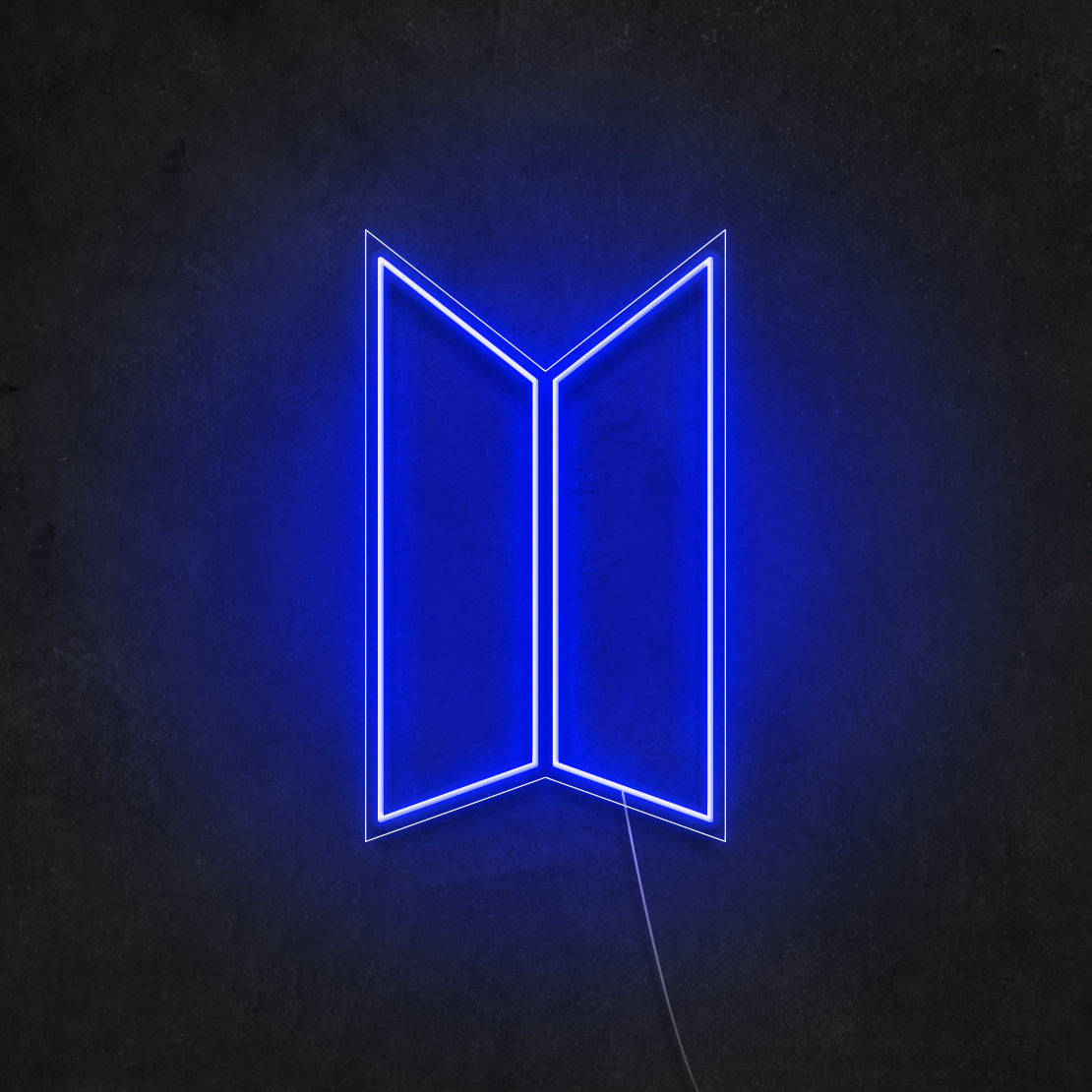 'BTS' Neon Sign