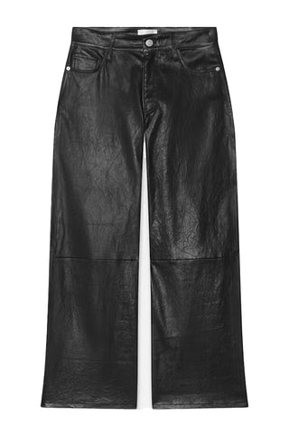 FRAME leather pants
