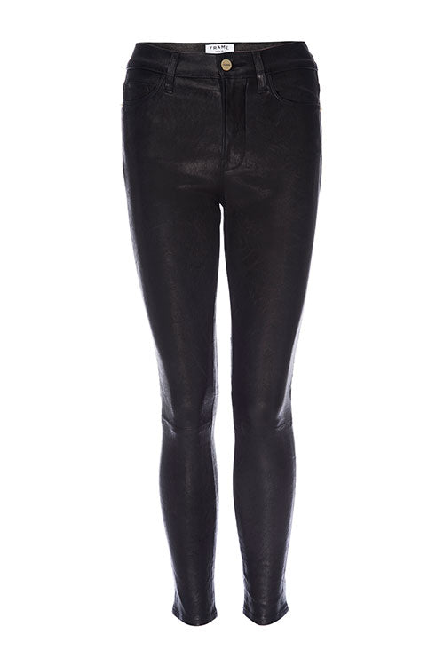 High Rise Barrel Leather Pant – Samantha Ogilvie