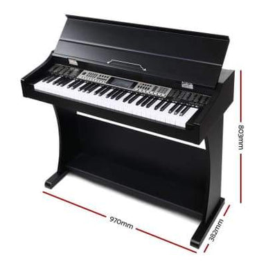 Alpha 61 Key Electronic Piano Keyboard Electric Digital 
