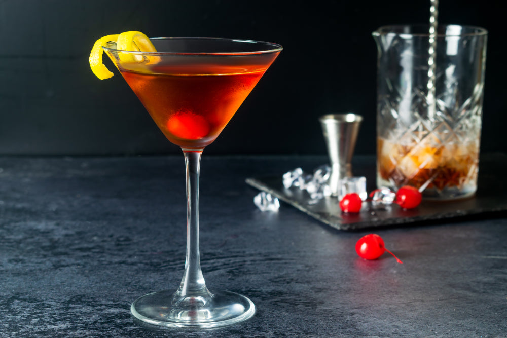 Manhattan Cocktail with Weller Special Reserve Bourbon