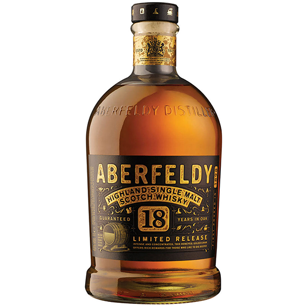 Aberfeldy Highland Single Malt Whisky 18yr