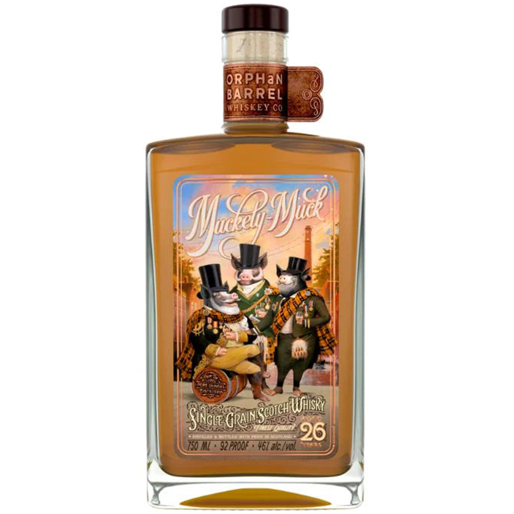 Orphan Barrel Muckety Muck 26 Year Old Single Grain Scotch Whisky 750 ML Bottle