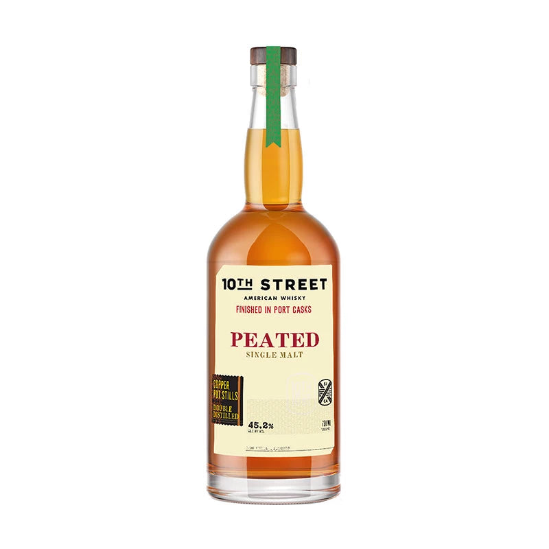 10th Street Peated American Single Malt Whiskey