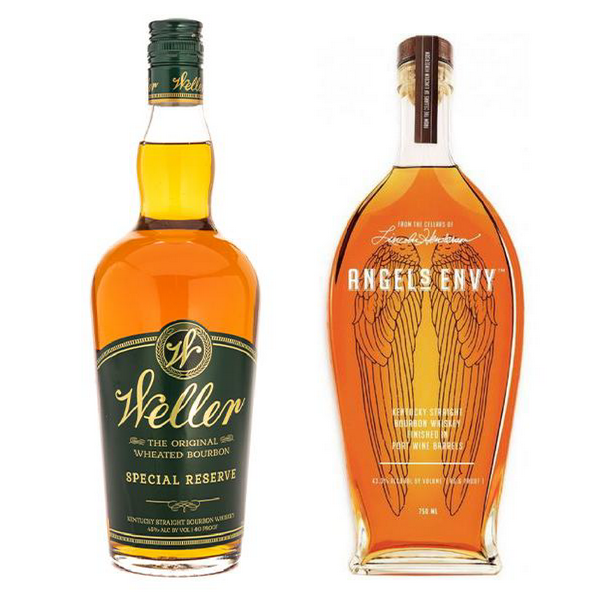 W.L. Weller and Angel's Envy Bourbon Package