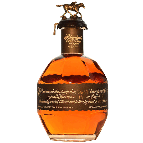 Blanton's Single Barrel Black Label Bourbon Whiskey - 750ml