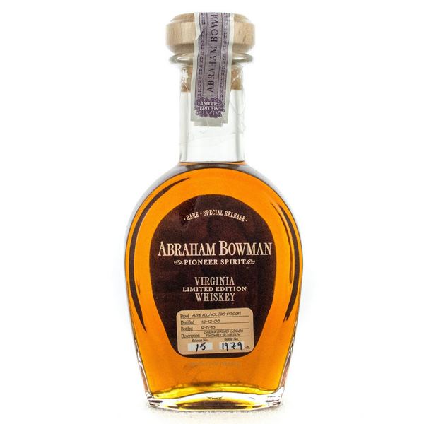 Abraham Bowman Ginger Flavored Whiskey Ltd Edition