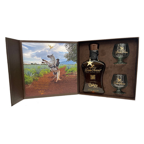 Don Ferro Extra Anejo Tequila Gift Set - 750ml