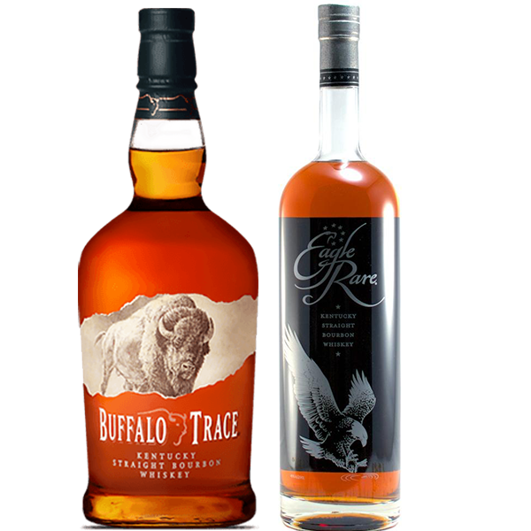 Eagle Rare & one Buffalo Trace Bundle