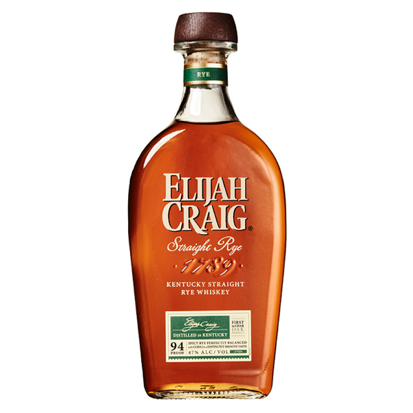 Elijah Craig Straight Rye - 750ml