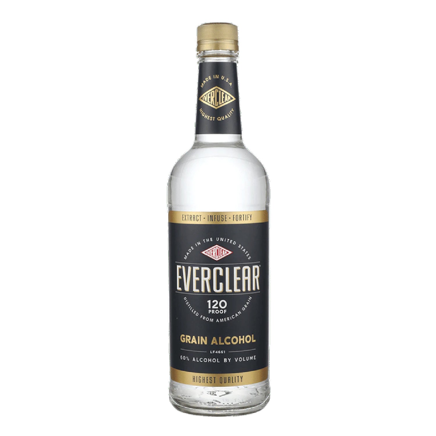 Everclear Grain Alcohol 750ml