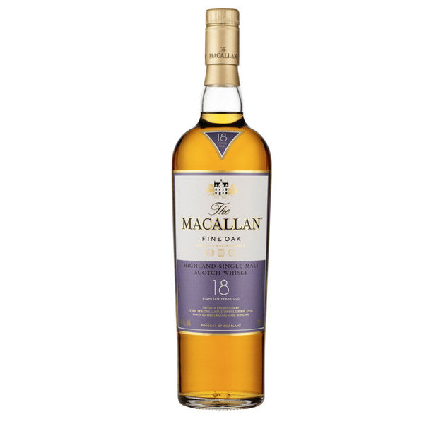 Macallan Scotch 18 Year Fine Oak - 750ml